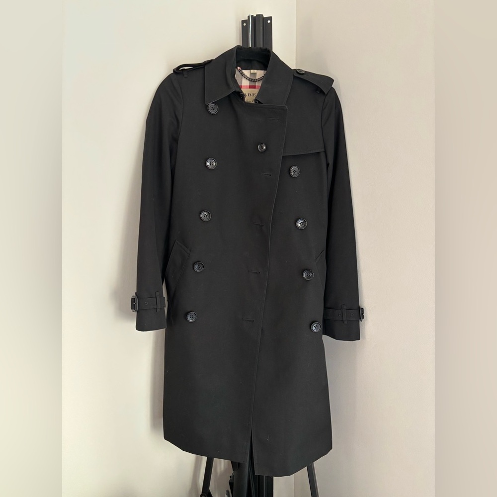 Burberry Classic Black Trench Coat